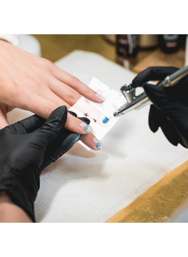 كاستم بودي آرت قوالب طلاء الأظافر بالرش الهوائي - مجموعة تصميم رقم 6 تتضمن 20 قالب أظافر فردي مع 14 تصميمًا لكل منها بإجمالي 280 تصميمًا من السلسلة رقم 6 - Image 5