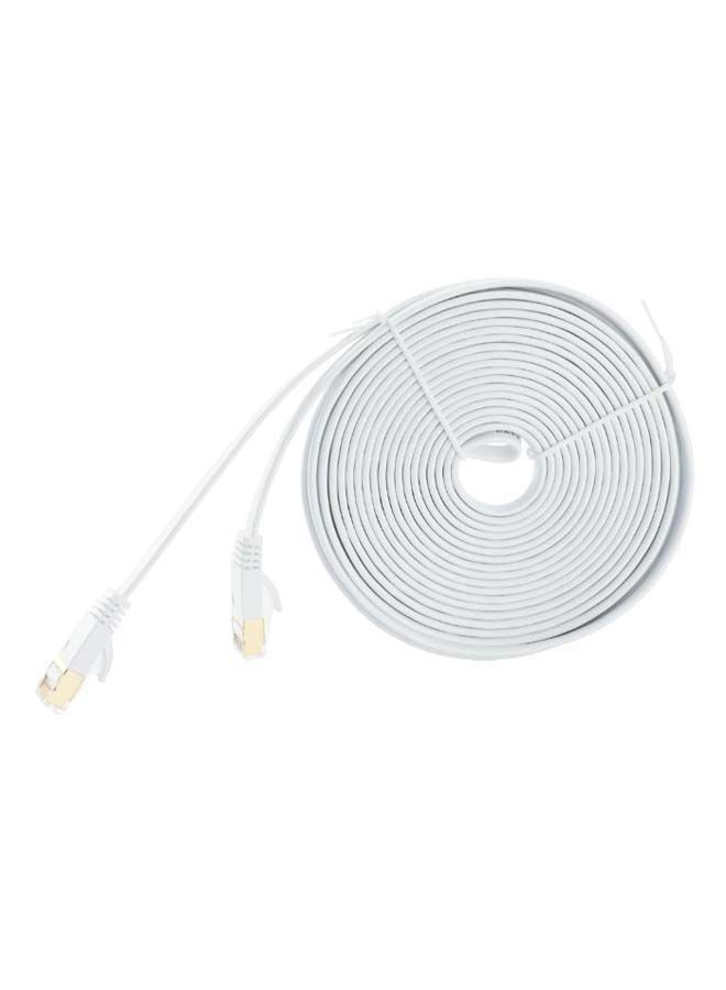 NIBEMINENT RJ45 Ethernet Cable White  - Image 1