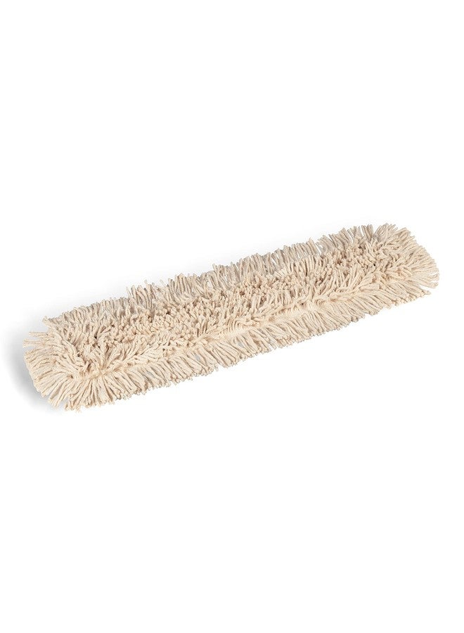 Coastwide Professional Economy Dust Mop Head, Cotton, 36" x 5", White - Image 2