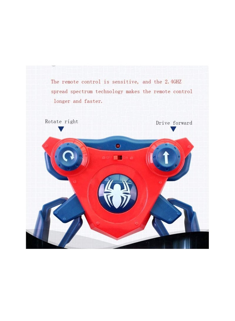 Kids Toy Avengers 3 Spider Man Electric Remote Control Stunt Car Tumbler Children's Toys - Image 5