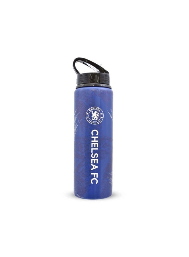 تشيلسي قارورة مياه ألمنيوم مطبوعة بريميوم لنادي Chelsea FC “فخر لندن” سعة 750 مل - Image 1
