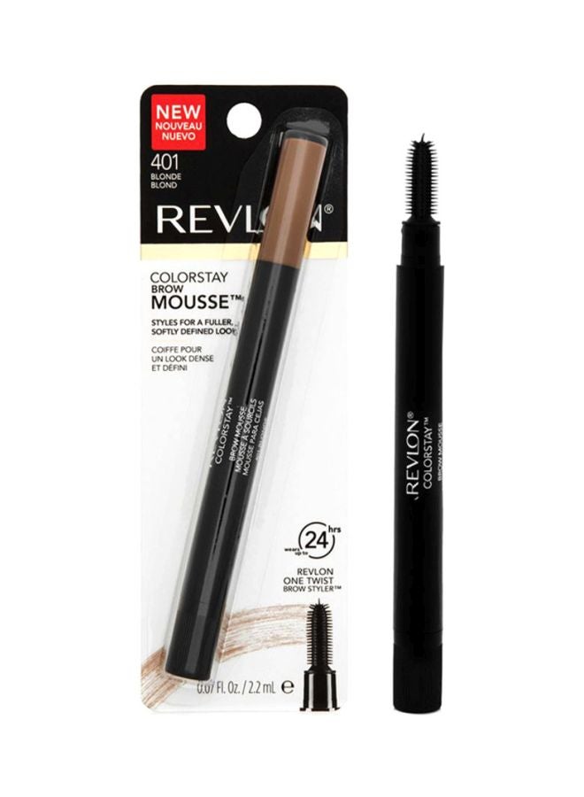 Revlon Colorstay Brow Mousse Blonde 401 Mousse Blonde 401 - Image 3