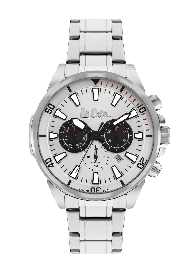 LEE COOPER Men’s Multi Function Silver Dial Watch – LC07846.330 - Image 1