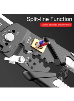 BHAVYATA ENTERPRISE BHAVYATA 25in1 Multifunction Wire Strippers Electeical 8 inch Wire Crimping Tool Wire Cutter Professional Electrician Pliers Tools and Cable Stripper for Cutting Stripping Shearing  - Image 5