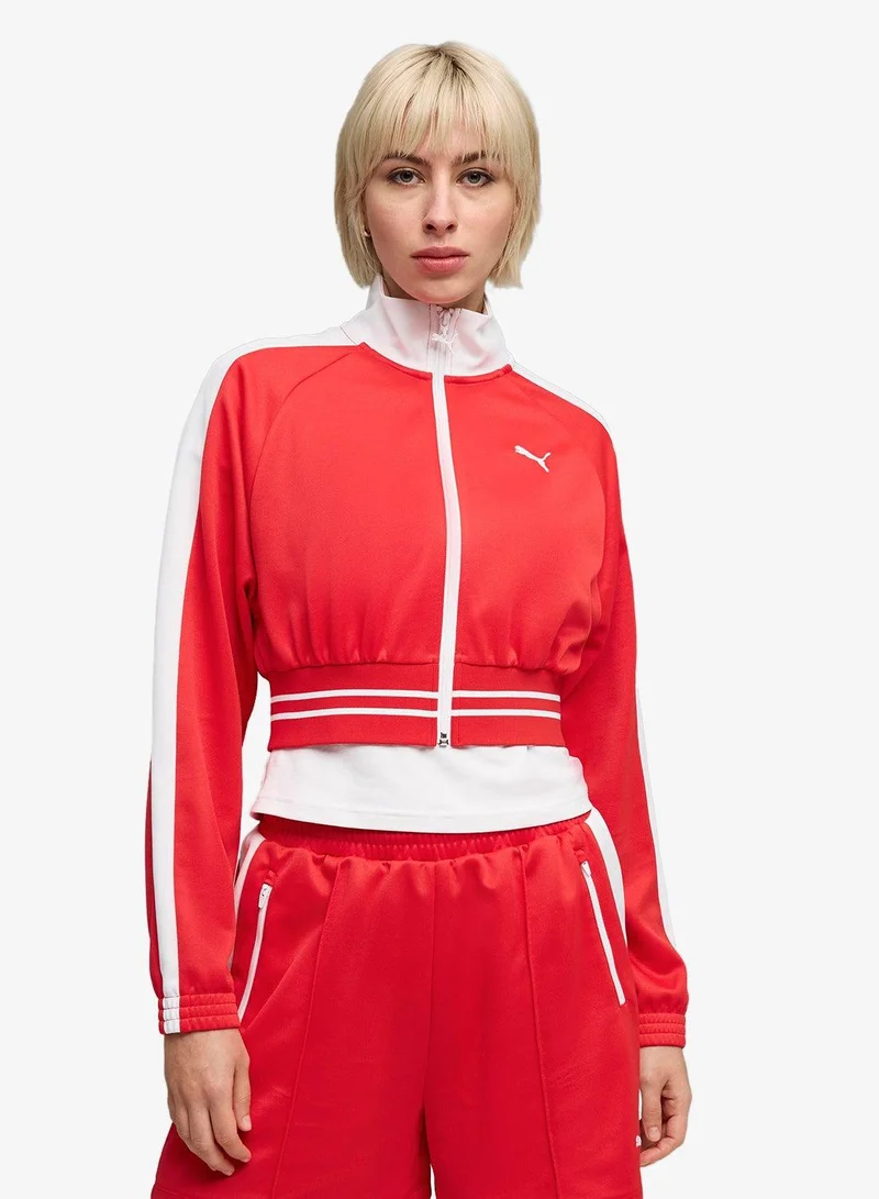 T7 Pique Relaxed Cropped Jacket