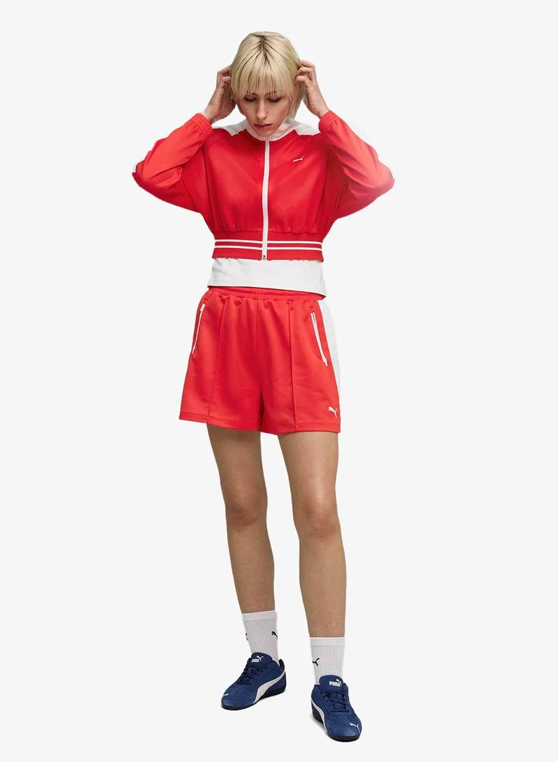 PUMA  T7 Pique Relaxed Cropped Jacket for Women | Best Price UAE