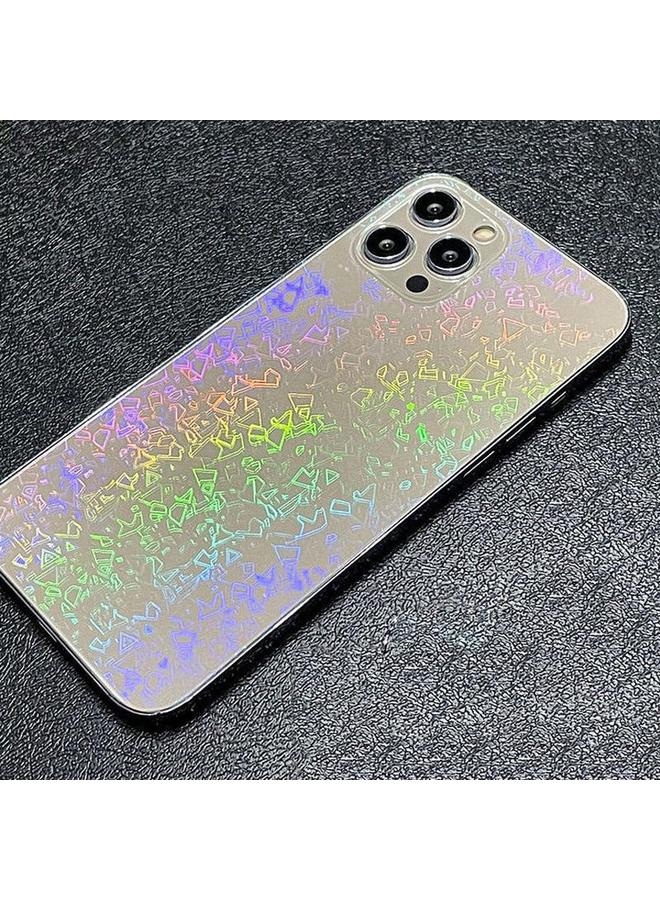 اس-توب جراب لهاتف iPhone 13 Pro Max ملصق شفاف ملون غطاء خلفي للهاتف - Image 3