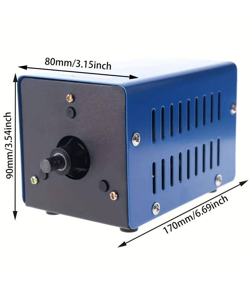 Blue 20W Portable Hand Crank Generator Manual USB Camping Emergency Power 2000 RPM - Image 5