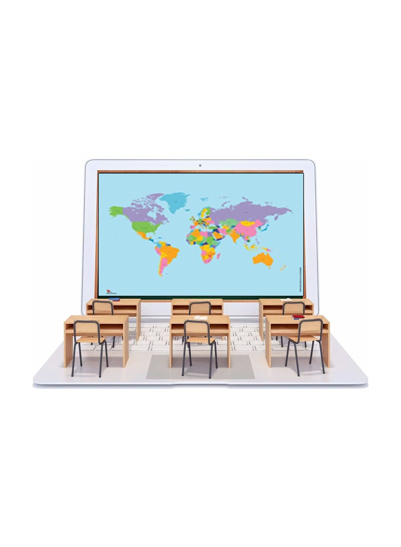 UP TO DATE World map printed on premium paper size 150 cm by 90 cm luxury printing - Image 4