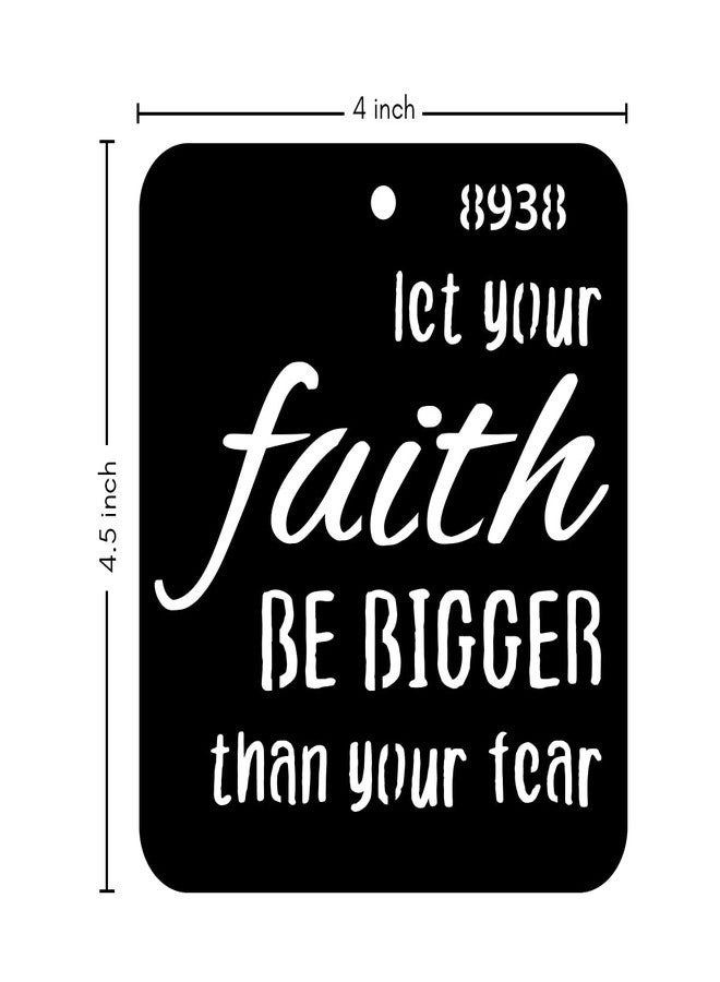 iCraft Mini Craft Stencils for DIY Art & Craft i-8938 Size 4" x 4" Re-Usable Used for Painting, Journaling, Mix-Media, Wall Painting and Other Decorative Purposes. Pack of 1 Pcs (i-8938) - Image 4
