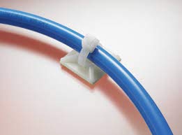 Rpi shop - Nylon Cable Zip Tie Mounts, Self-Adhesive Tie Mount for Wire Alightment Arrangement DIY Works (25mm X 25mm) Pack of 100 Pc - Image 4