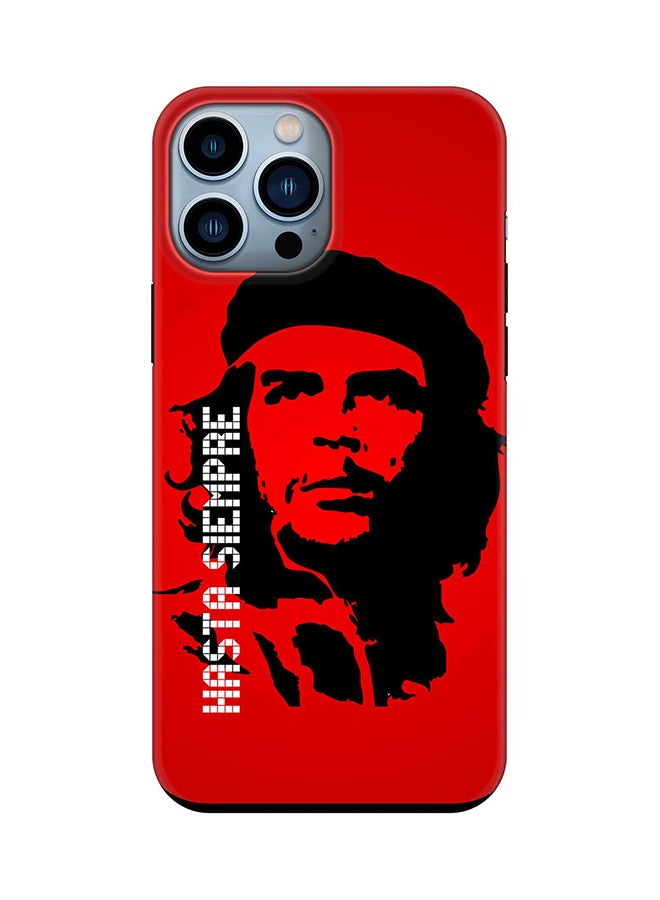 Stylizedd حافظة Tough Pro Series لجهاز Apple iPhone 14 Pro Max بطبقتين هجين PC و TPU غلاف مخصص مع حماية TPU الداخلية بتشطيب غير لامع - Hasta Sempre