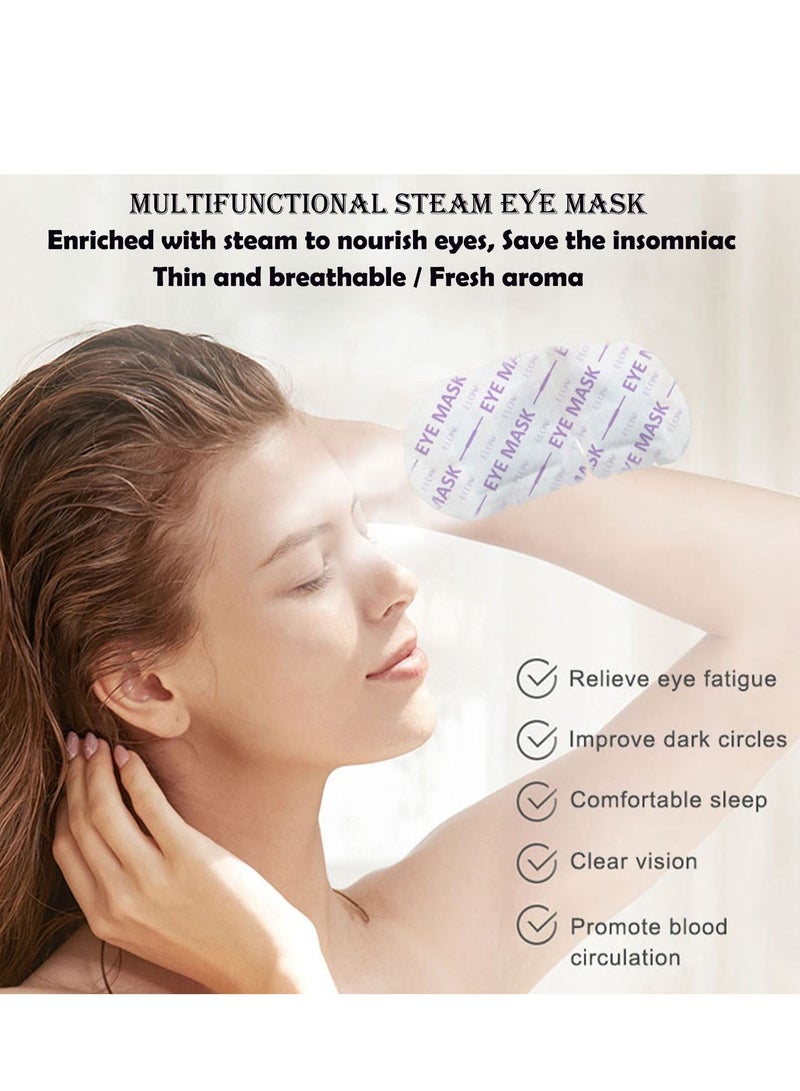 SYOSI 10 Packs Hot Steam Eye Mask Chamomile - Image 2