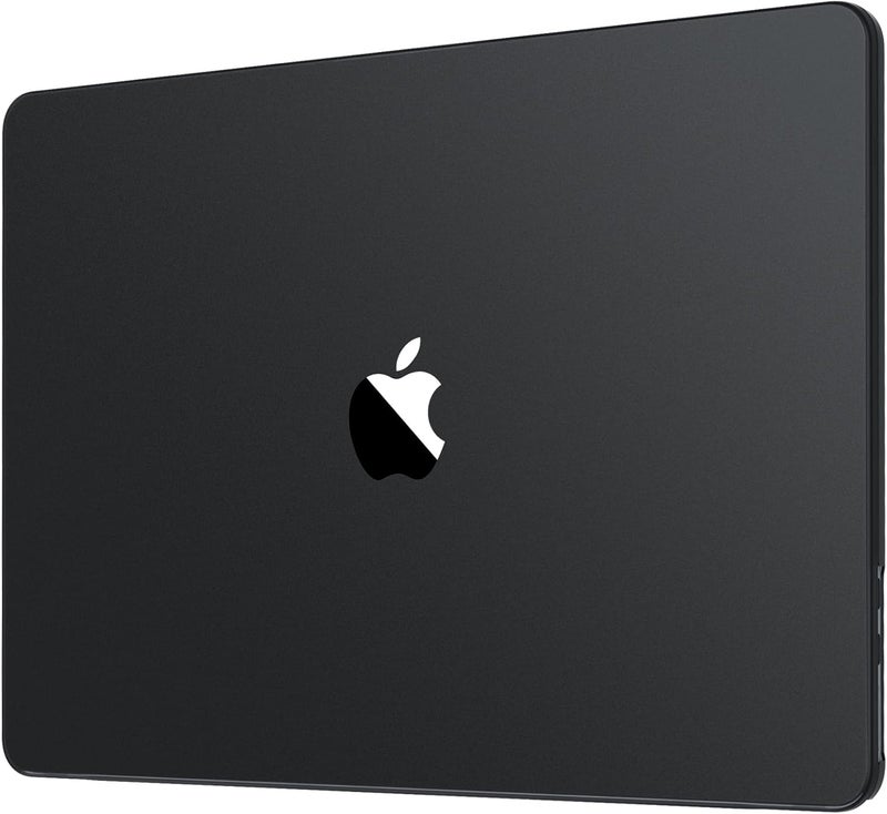 soonjet Invisible Armor for MacBook Pro 16 inch Case 2023-2021 M3 Pro/Max A2991 M2 A2780 M1 A2485 Same as Bare Device] [Scientific Slim] Protective Hard Shell Case Cover (Space Black Clear) - Image 1