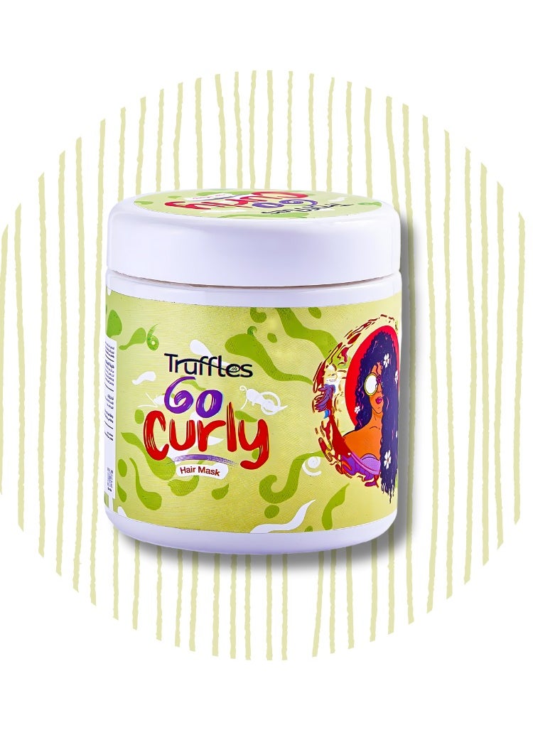 Truffles - Go Curly Hair Mask 240 ml - Image 1