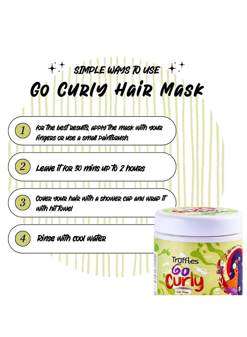 Truffles Go Curly Hair Mask 240 ml - Image 4