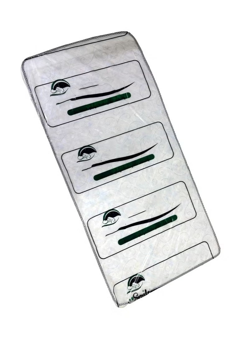 عدد 2 بكج سرير حديد دورين مقاس 190*90 سم مع 2 مرتبة نفر 190*90*10 سم مع 2 غطاء مرتبة 190*90 سم مع 2 مخدة مقاس 65*35 و2 بطانية 2 كيلو - Image 4