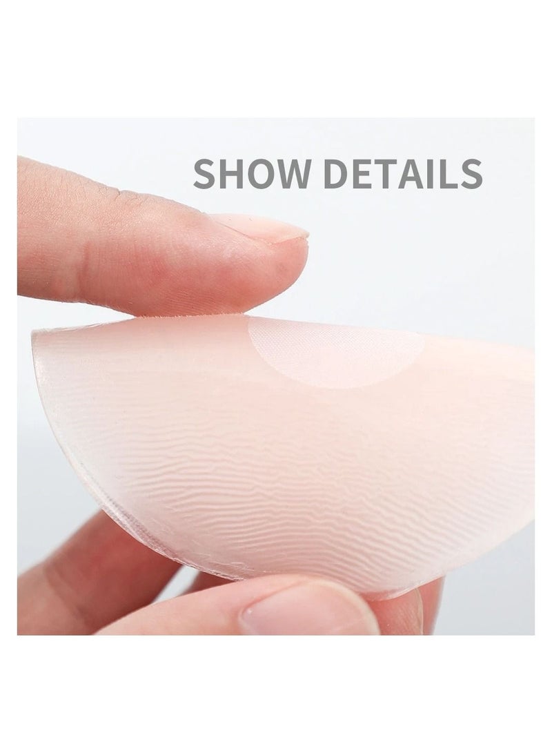 4 Pcs Silicone Reusable Women Petals Lift Invisible Adhesive Pasties Bra Padding Chest Stickers Pads - Image 5