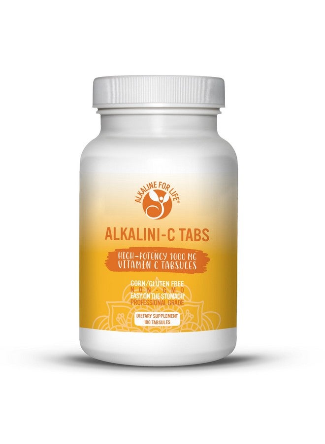 Alkaline for Life Alkalini-C Tabs| Corn-Free | GMO-Free | Alkalizing Nutrients Forms | 1000 MG Per Tab | Professional Grade Vitamin C as L-Ascorbate NOT Ascorbic Acid - Image 1
