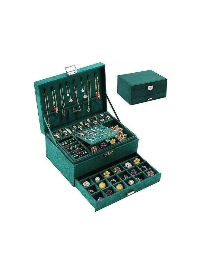 Fashionable and elegant 3 tiers jewelry storage box  - Image 1