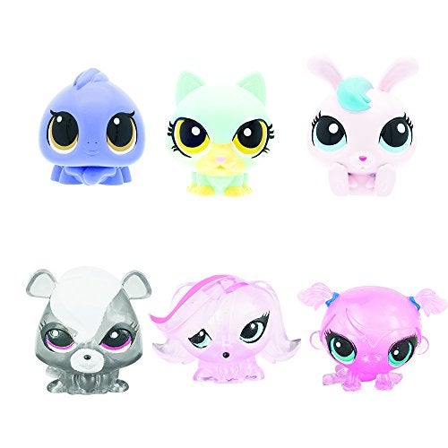 Basic Fun Tech 4 Kids Littlest Pet Shop Mashems Fashems Blind Pack Capsule - 4 Pack (4 Capsules Per Order) - Image 1