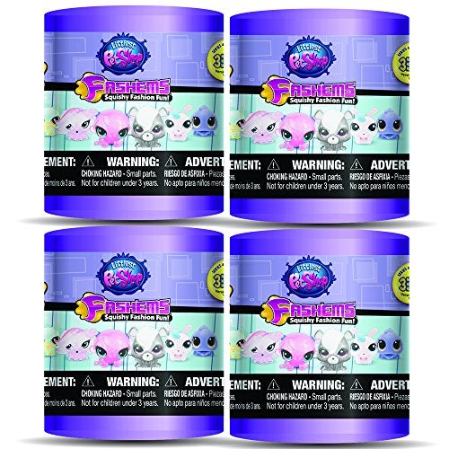 Basic Fun Tech 4 Kids Littlest Pet Shop Mashems Fashems Blind Pack Capsule - 4 Pack (4 Capsules Per Order) - Image 2