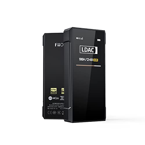 FiiO BTR7 Headphone Amp Bluetooth Receiver High Resolution Portable DAC Supports MQA/LDAC/aptX HD 384K/32Bit DSD256 for Phone/PC/Car/Home Audio - Image 1