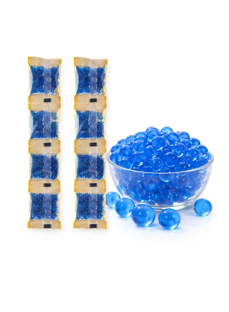 8 packs/ 4000 Ball - Water Absorbent Gel Balls Refill Pack, 7-8mm Expanding Water Beads for Gel Blaster Toy, 500 Pieces, Soak and Grow Ammo Beads