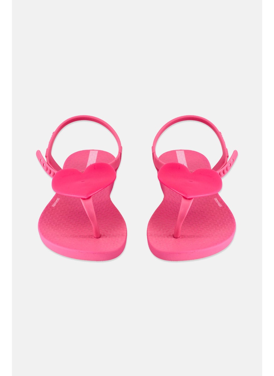 Ipanema Kids Girl Fashion Snap Slippers, Pink  - Image 4