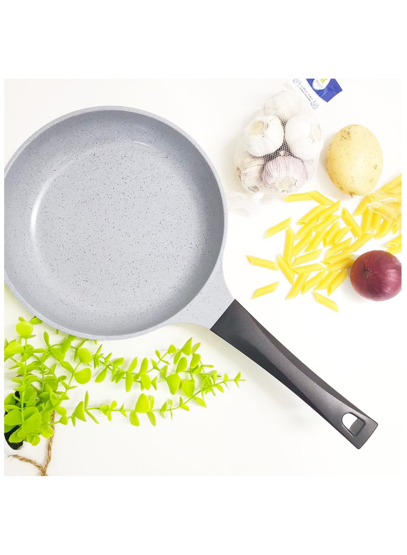 Badraig 6-piece granite cookware set 20 + 24 + 26cm  - Image 4