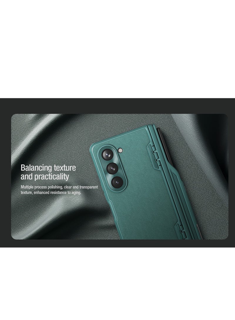 Nillkin Samsung Galaxy Z Fold 4 Nillkin Super Frosted Shield Fold Bracket version Matte cover case black color - Image 2