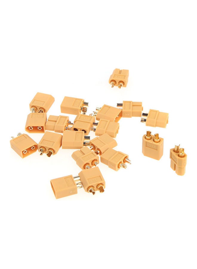 NIBEMINENT 10-Pair XT-60 Male Female Bullet Connectors Plug  - Image 1
