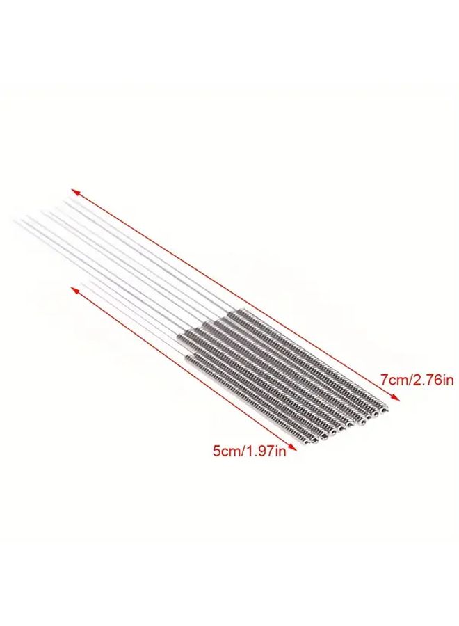 10pcs 3D Printer Nozzle Cleaning Needles Kit Stainless Steel Cleaning Tool For Printer Maintenance - Image 2