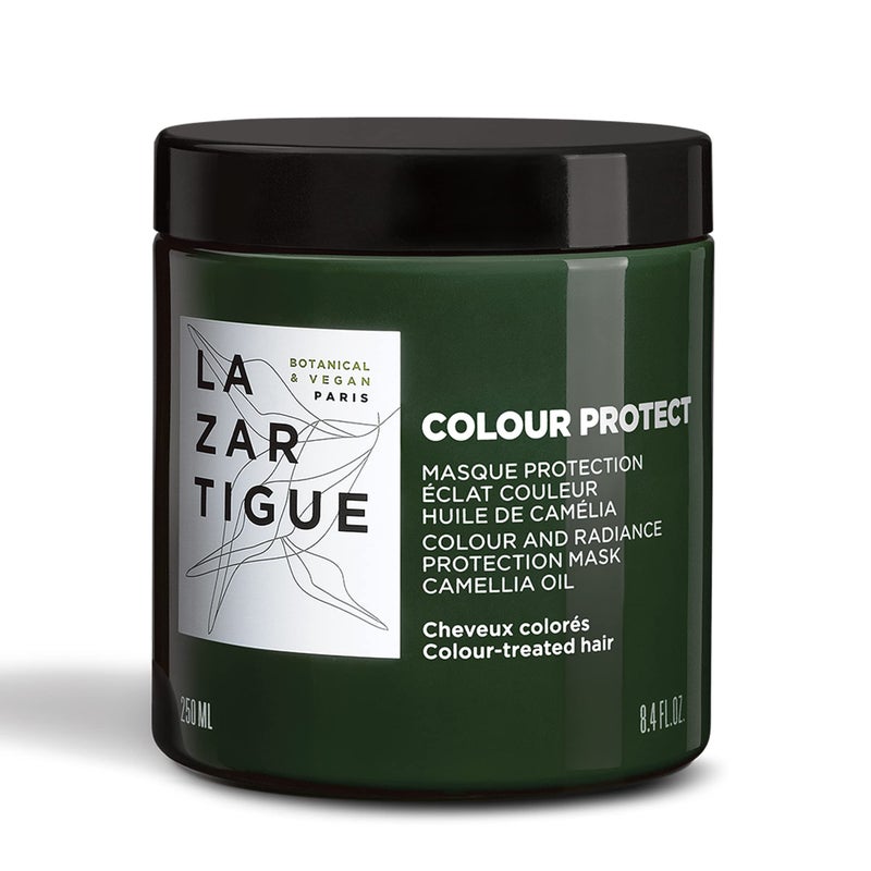 Lazartigue Color Protect Mask, Holds Color in Hair Fiber, Maximizes Radiance and Protects Hair, Mask for Colored Hair, Vegan, Sulfate & Silicone Free, 8.4 Fl Oz - Image 1