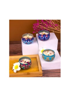 Generic Vanilla Floral Plant Essential Oil Scented Candle  - Image 3