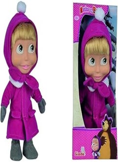 Simba Simba Masha & The Bear Masha Soft Winter Doll, 23 cm Size 