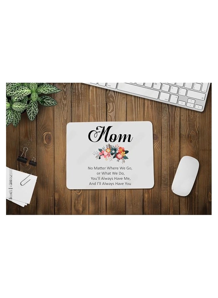 PRINTSHOP4ME Mousepad Gift For Mother's Day And Women|Our Mousepad Is A Great Gift Idea For Moms,Grandmothers,Wives,Sisters|Printed Mouse Pad|Non-Slip Base Mouse Pad. - Image 3