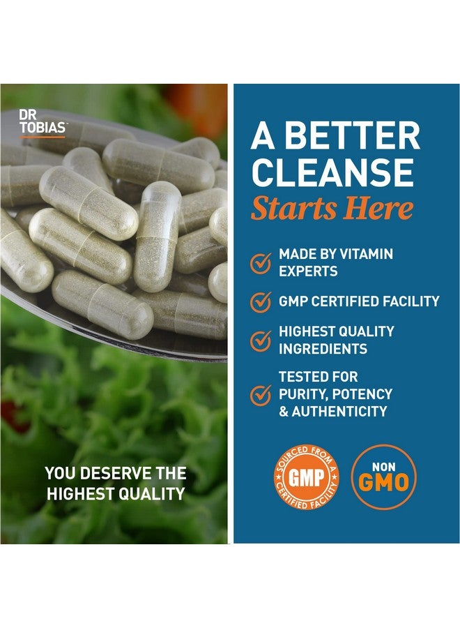 Dr. Tobias Dr. Tobias Colon 14 Day Cleanse, Advanced Gut Cleanse Detox for Women & Men with Cascara Sagrada, Psyllium Husk, Senna Leaf & Probiotics, Non-GMO Colon Cleanse, 3 Bottles of 28 Capsules (1-2 Daily)  - Image 5