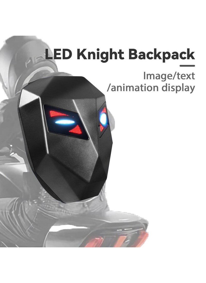 CRONY Iron Man Carbon fiber LED Display Backpack Upgrade Iron Man LED Backpack Screen Knight Motorcycle Backpack Cool Travel Bag Scooter Bag - pzsku/Z0DD45FB2B78AAA9F1A96Z/45/_/1714505162/18b23820-5ee6-4dc9-9f64-e6f6e7e0a2cc