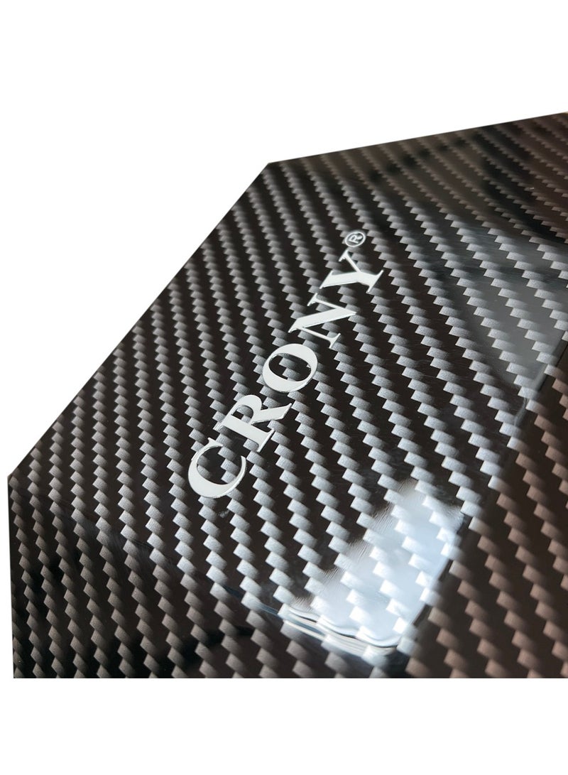 Crony CRONY Iron Man Carbon fiber LED Display Backpack Upgrade Iron Man LED Backpack Screen Knight Motorcycle Backpack Cool Travel Bag Scooter Bag  - Image 2