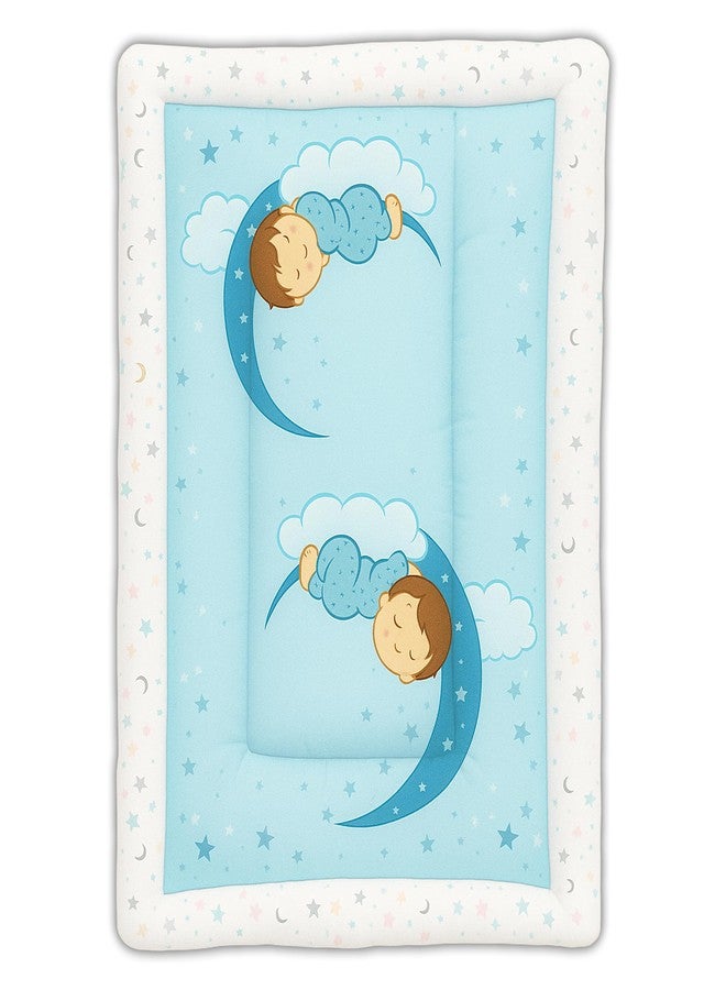 Rudra Creation 100% Cotton Swaddle for Newborn Baby| Transitional Arms Up Sleeping Pack of 01 - Image 1