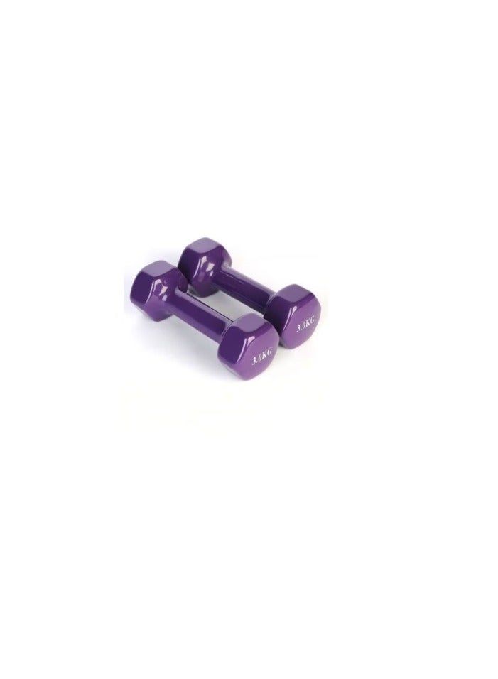 2×3 kg dumbbell weight set 3 kilograms - Image 2