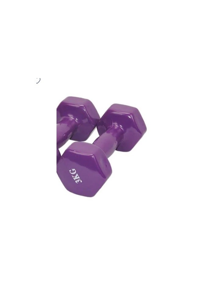 2×3 kg dumbbell weight set 3 kilograms - Image 3