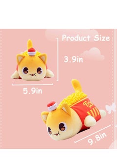 Y&D Cat Plush Toy, Cute Figure Stuffed Animals, Cartoon Soft Great Gift for Kids Friends and Sisters (French Fries Cat)  - Image 3