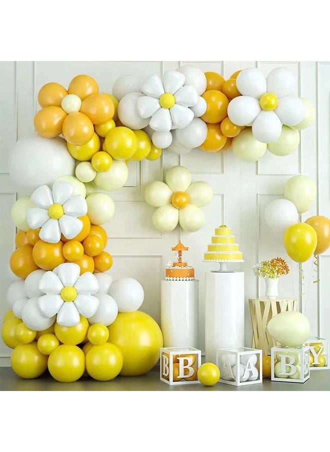 Zeemey 111-pcs Macaron color Latex Decorative Balloon Arch Garland Set - Perfect for Graduation Baby Shower Wedding Birthday Bachelorette Party Backdrop Decoration - Suitable for Indoor and Outdoor 