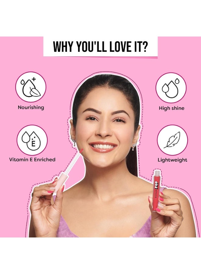 SUGAR POP My First Makeup Kit | Gift Set for Women | Kajal, Eyeliner, Nail Lacquer, Lip Gloss | Combo of 4 - Image 4