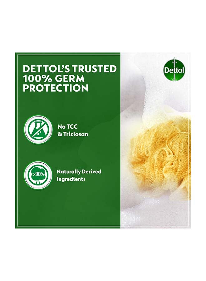 Dettol Hydra Cool Antibacterial Bar Soap, Cucumber & Icy Menthol Scent, 165grams - Image 3