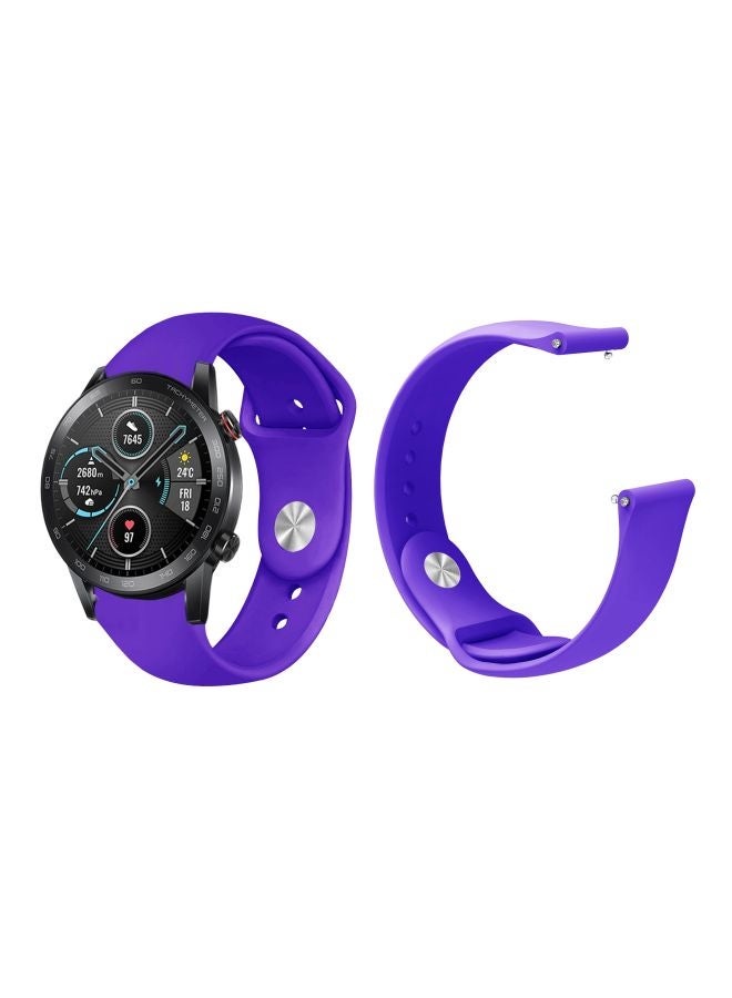 Perfii Replacement Band For Honor MagicWatch 2 46mm Purple - Image 3