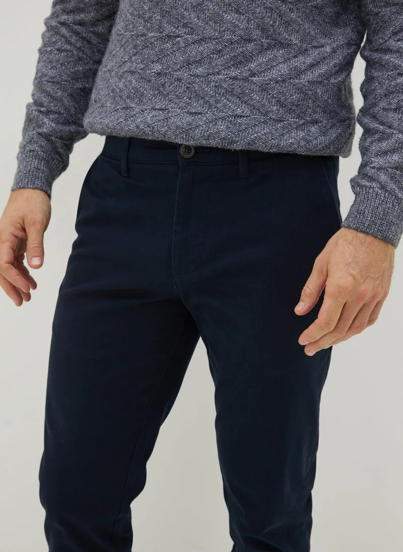 Matalan Navy Slim Fit Chinos