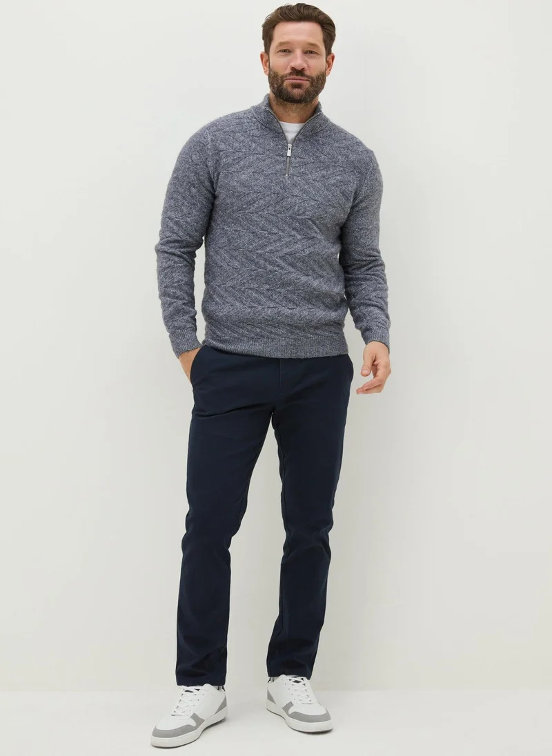 Matalan Navy Slim Fit Chinos